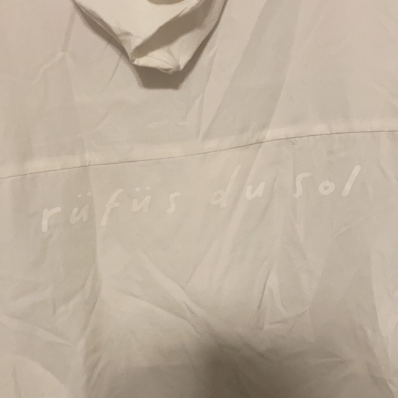 Rufus Du Sol White Rain Jacket Merch - Picture 5 of 5